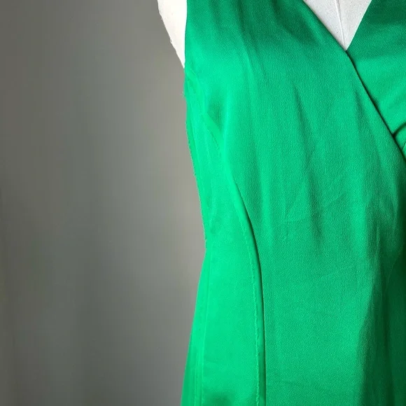 Banana Republic Green Midi Wrap Dress - Picture 5 of 9